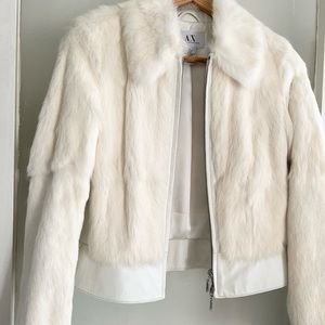 Armani Exchange Fur Jacket 🐰